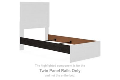 Belachime - Twin Panel Rails - Black
