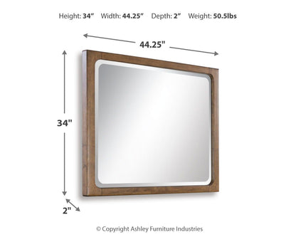 Cabalynn - Bedroom Mirror - Light Brown