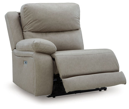 Narwhal Place - LAF Zero Wall Power Recliner - Pebble