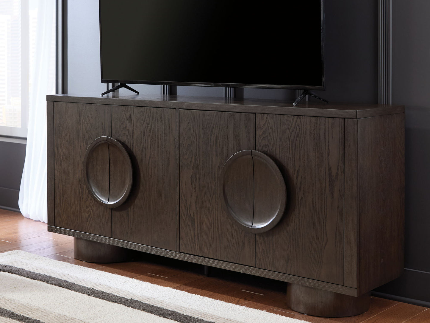 Veeda - Dark Brown - Accent Cabinet