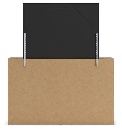 Graystorm - Brown Gray - Dresser And Mirror