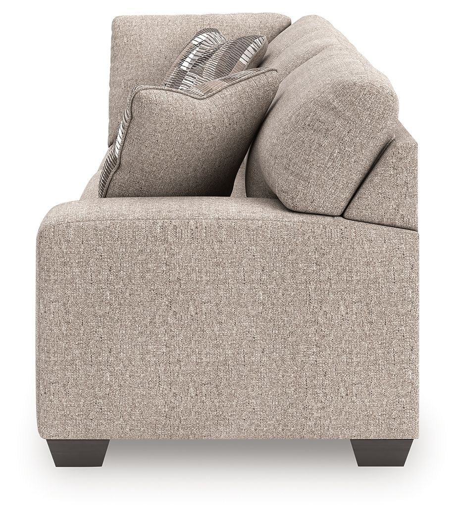 Newellen - RAF Sofa With Corner Wedge - Beige