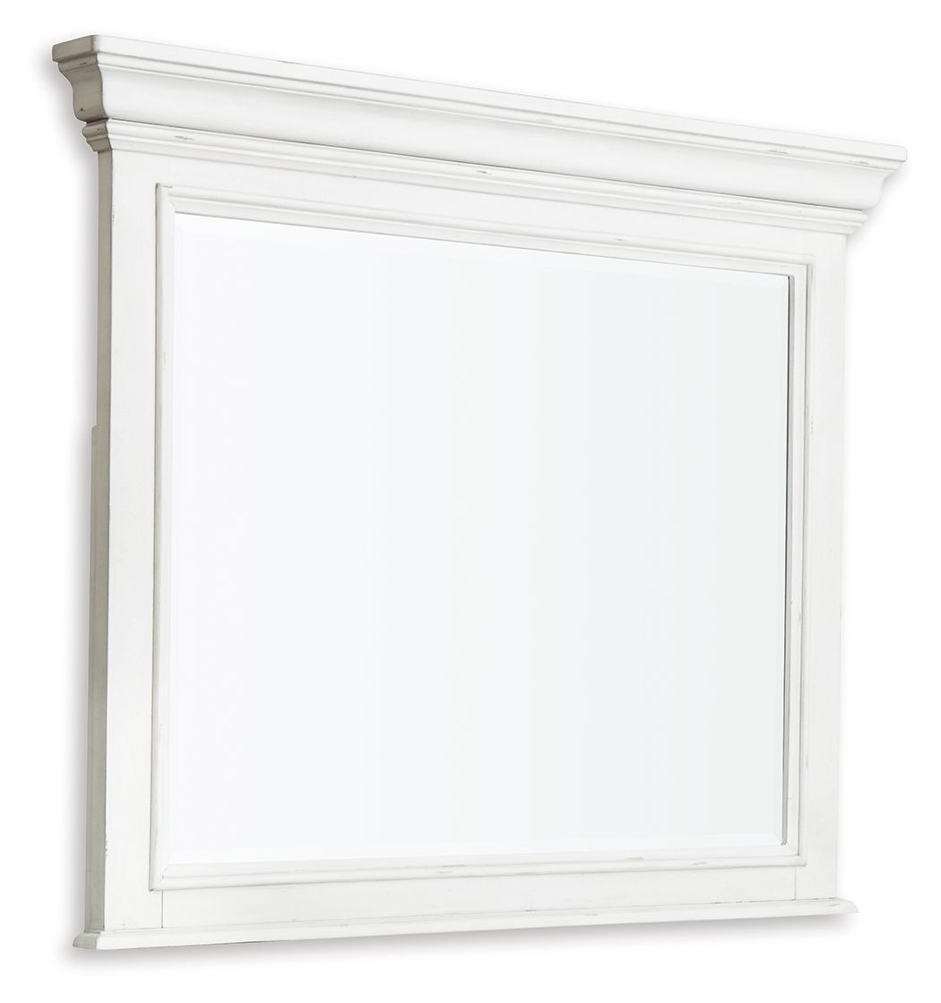 Kanwyn - Bedroom Mirror - Whitewash
