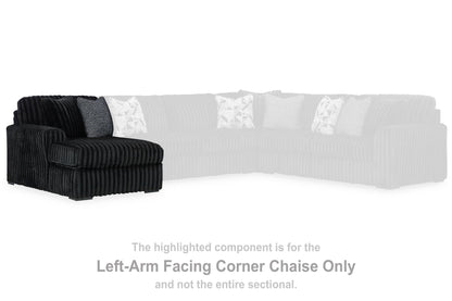 Midnight-Madness - Laf Corner Chaise - Onyx
