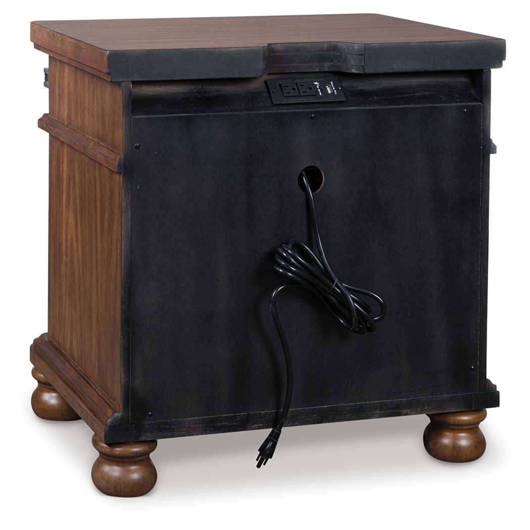 Rowlenstown - Three Drawer Night Stand