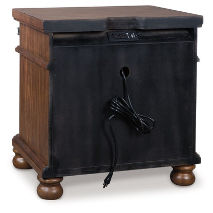 Rowlenstown - Three Drawer Night Stand