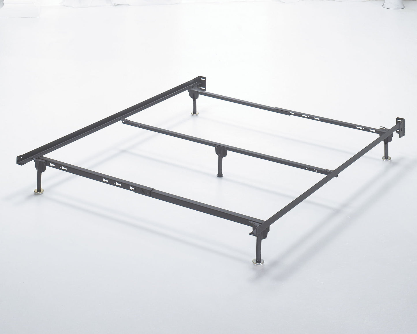 Platform - Queen Bolt on Bed Frame - Metallic