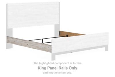 Vessalli - Gray - King Panel Rails