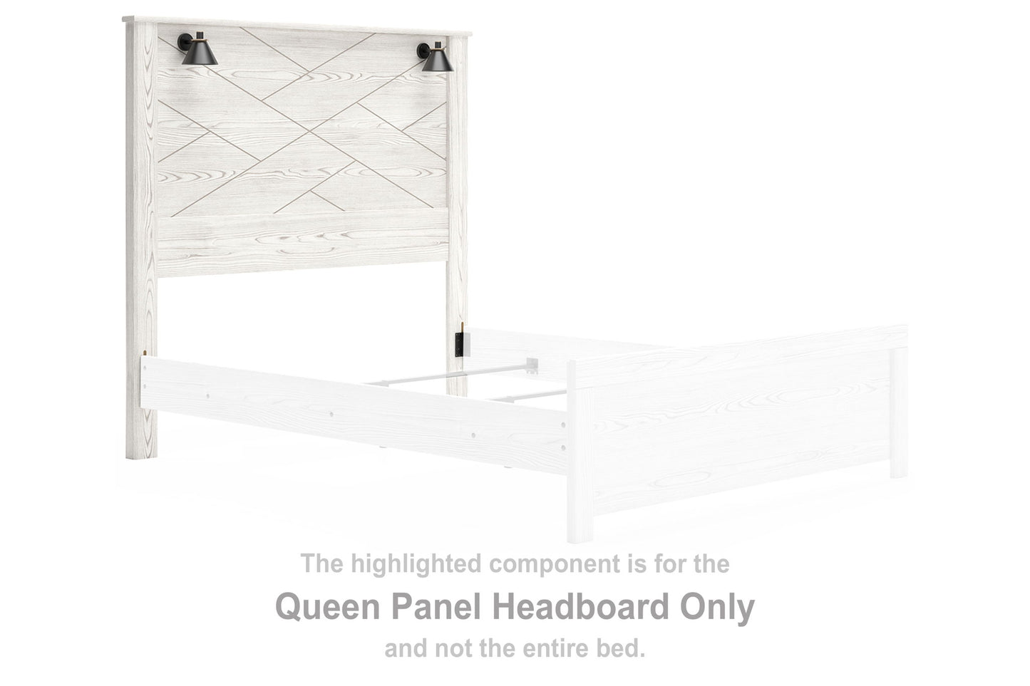 Gerridan - Queen Panel Headboard - White