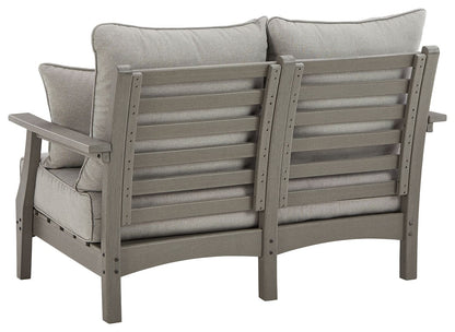 Visola - Loveseat w/Cushion - Gray