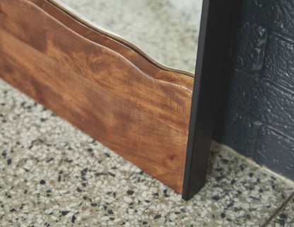 Panchali - Floor Mirror - Brown / Black