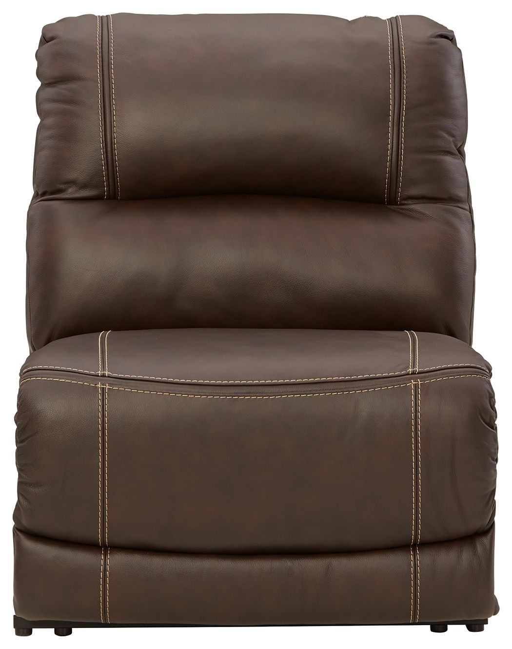 Dunleith - PWR Armless REC w/Adj Headrest - Chocolate