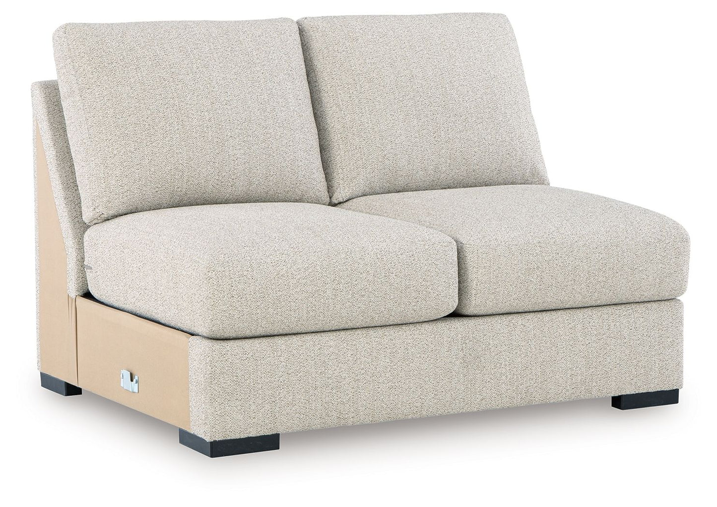 LaureLGrove - Armless Loveseat - Pebble