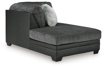 Brixley Pier - Laf Corner Chaise - Graphite