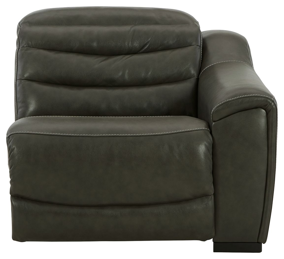 Center Line - RAF Zero Wall Power Recliner - Dark Gray