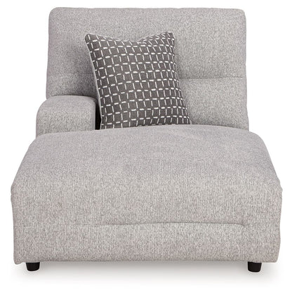 Acklen Place - Pewter - Laf Power Reclining Back Chaise