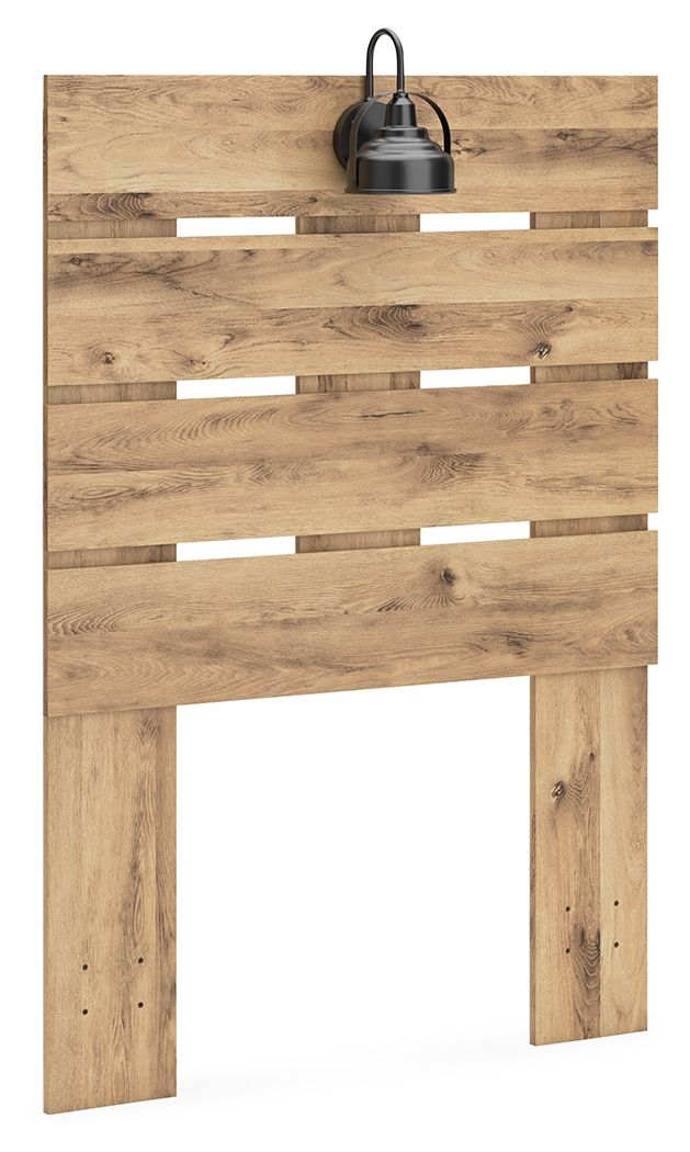 Larstin - Twin Panel Headboard - Brown