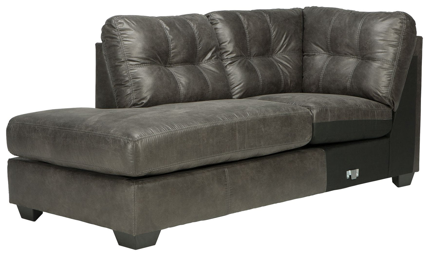 Fallston - LAF Corner Chaise - Slate