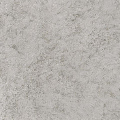 Cuddle Plush - Arctic - Oversized Swivel Accent Chair