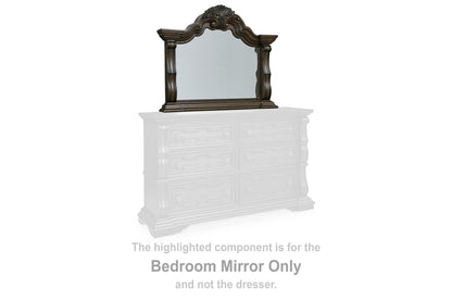 Maylee - Bedroom Mirror - Dark Brown