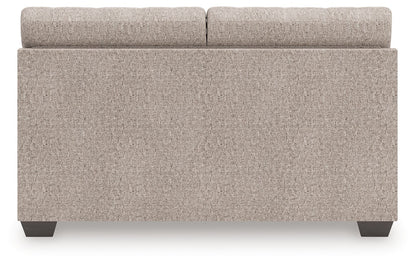 Newellen - Armless Loveseat - Beige