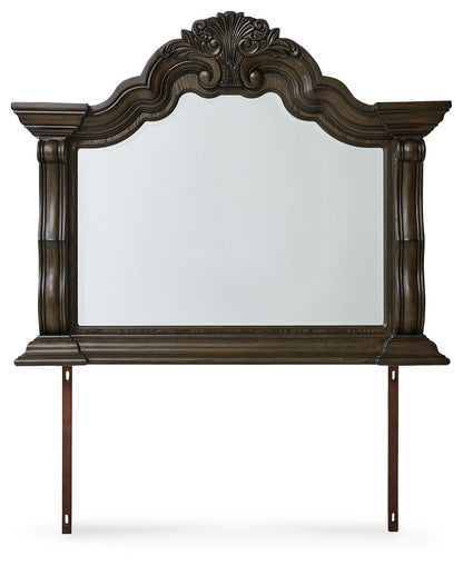Maylee - Bedroom Mirror - Dark Brown
