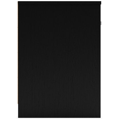 Finch - Black - One Drawer Night Stand - 23" Height