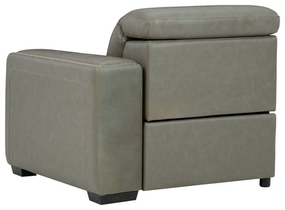Correze - RAF Zero Wall Power Recliner - Gray