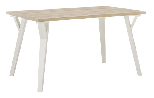 Grannen - Rectangular Dining Room Table - White
