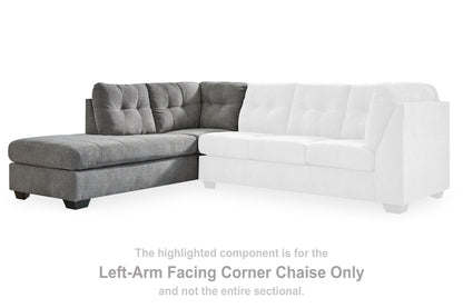 Marleton - Laf Corner Chaise - Gray