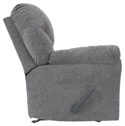 Allmaxx - Rocker Recliner - Pewter