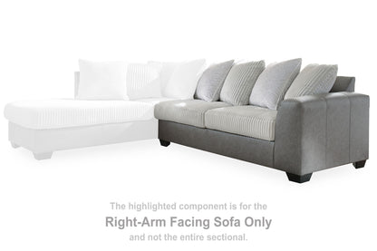 Clairette Court - Raf Sofa - Alloy