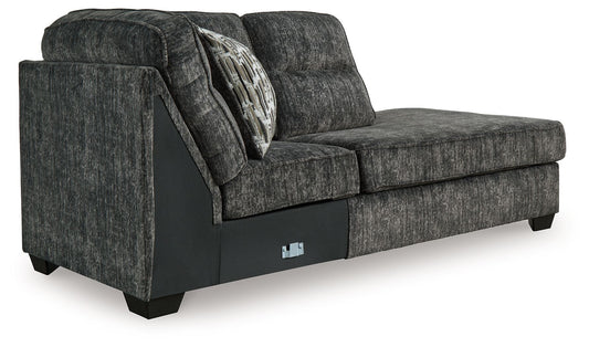 Lonoke - Raf Corner Chaise - Gunmetal