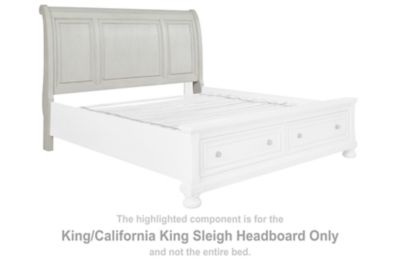 Robbinsdale - King/Cal King Sleigh Headboard - Antique White
