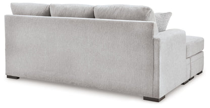 Gabyleigh - Laf Sofa Chaise - Nickel