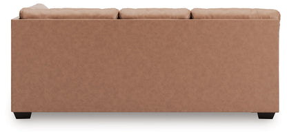 WillowBend - LAF Sofa With Corner Wedge - Caramel