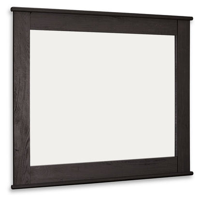 Brinxton - Bedroom Mirror - Charcoal