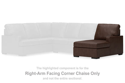 McDowlan - RAF Corner Chaise - Coffee