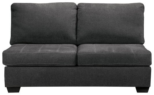 Ambee - Slate - Armless Loveseat