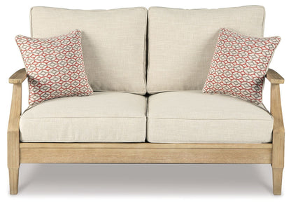 Clare View - Loveseat w/Cushion - Beige