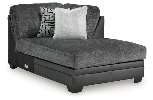 Brixley Pier - Raf Corner Chaise - Graphite