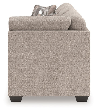 Newellen - LAF Sofa With Corner Wedge - Beige