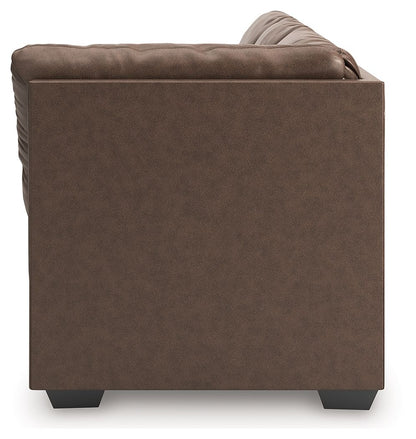 WillowBend - LAF Sofa With Corner Wedge - Umber