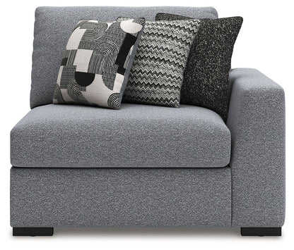 Bealton - RAF Corner Chair - Salt And Pepper