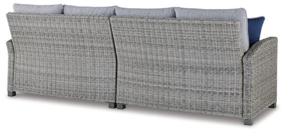 Naples Beach - RAF/LAF Loveseat w/Cush (Set of 2) - Light Gray