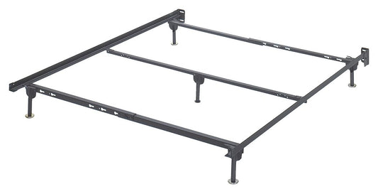 Platform - Queen Bolt on Bed Frame - Metallic