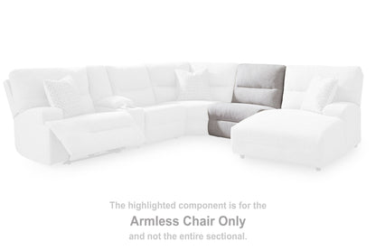 Acklen Place - Pewter - Armless Chair
