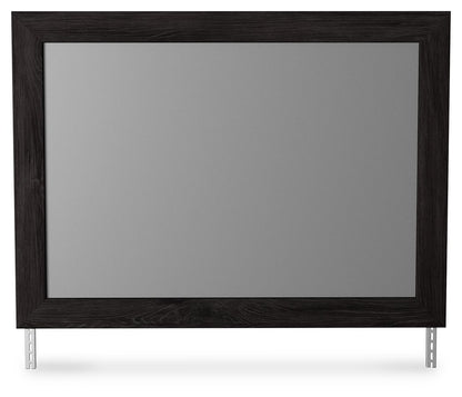Belachime - Bedroom Mirror - Charcoal