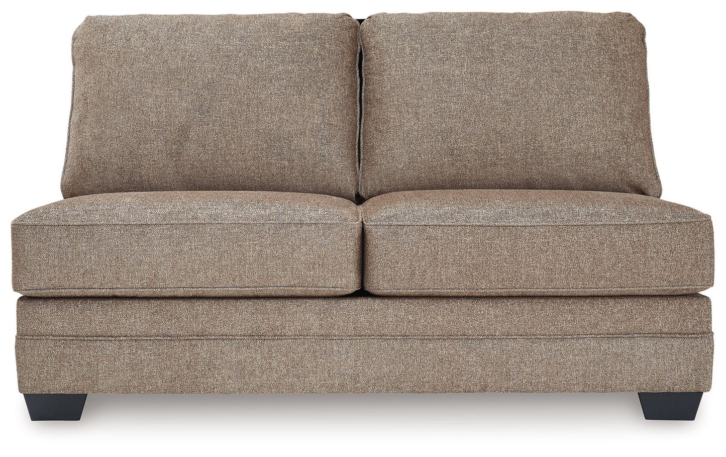 Cannonbrook - Armless Loveseat - Nutmeg