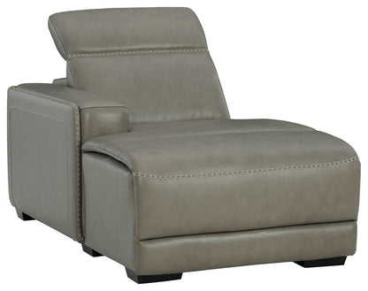 Correze - LAF PWR Reclining Back Chaise - Gray
